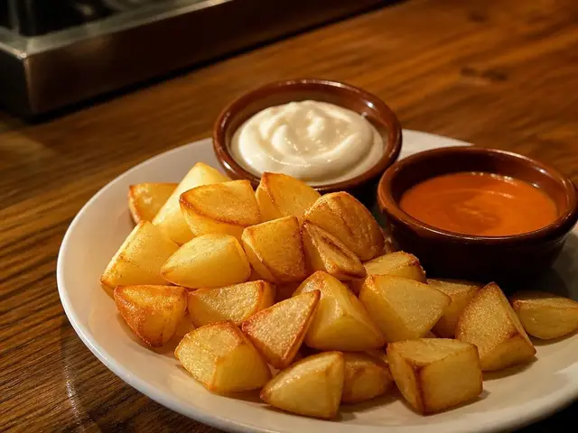 PATATAS DOS SALSAS